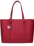 Michael Kors Red Leather Shoulder Bag