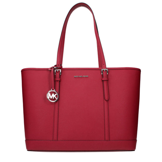 Τσάντα ώμου Michael Kors από κόκκινο δέρμα