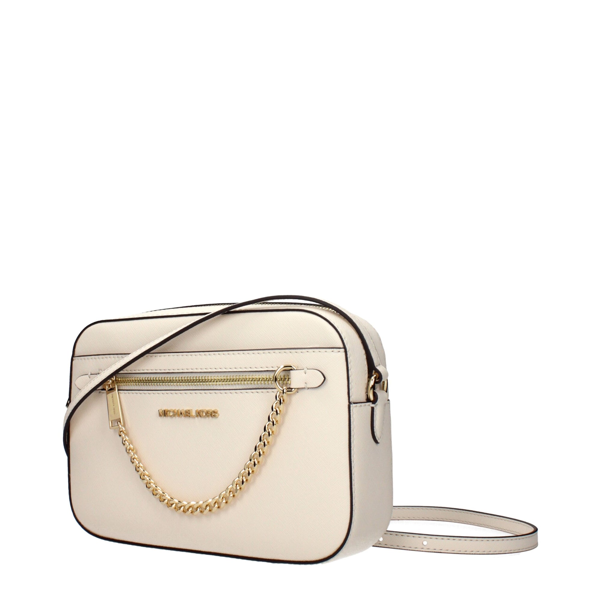 Τσάντα χιαστί Michael Kors από μπεζ δέρμα  