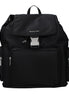 Michael Kors Black Fabric Backpack