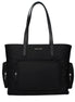 Michael Kors Black Fabric Shoulder Bag