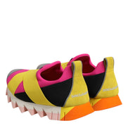 Dolce & Gabbana Multicolor Neoprene Elastic Ibiza Sneakers Shoes