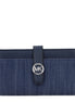 Michael Kors Blue Fabric Wallet