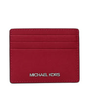 Θήκη καρτών Michael Kors από κόκκινο δέρμα