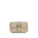 PINKO Beige Calf Leather Bos Taurus Shoulder Bag