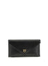 PINKO Black Calf Leather Bos Taurus Clutch Bag