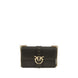 PINKO Bicolor Calf Leather Bos Taurus Τσάντα Ώμου