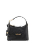 Versace Black Calf Leather Bos Taurus Handbag