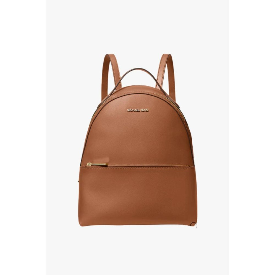 Καφέ Δερμάτινο Σακίδιο Πλάτης Michael Kors