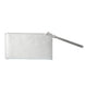 Γκρι δερμάτινο τσαντάκι clutch Michael Kors