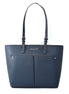 Michael Kors Blue Artificial Leather Tote Bag