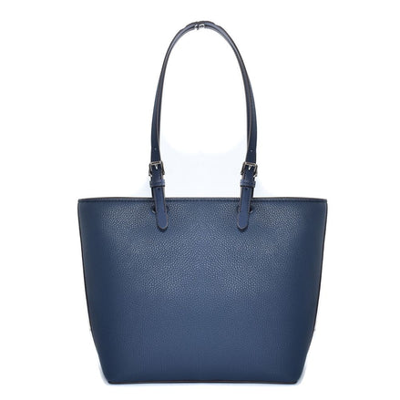Michael Kors Μπλε Τσάντα Tote από Τεχνητό Δέρμα