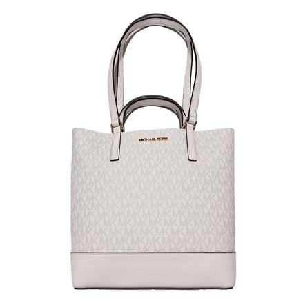 Δερμάτινη Τσάντα Tote Michael Kors Λευκή