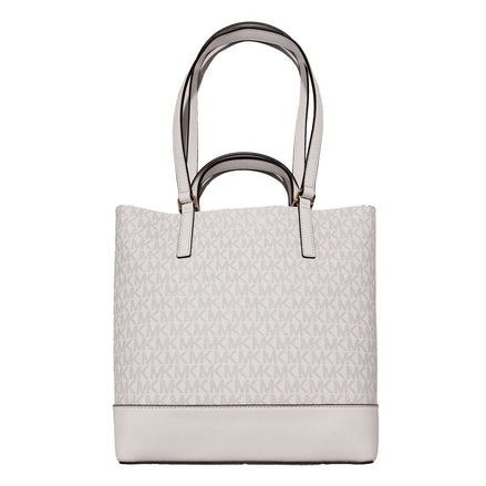 Δερμάτινη Τσάντα Tote Michael Kors Λευκή