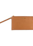 Δερμάτινη τσάντα clutch Michael Kors καφέ