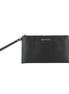 Michael Kors Black Leather Clutch Bag