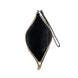 Michael Kors Black Leather Clutch Bag