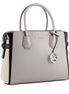 Michael Kors Gray Leather Handbag