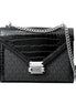 Michael Kors Black Canvas Crossbody Bag