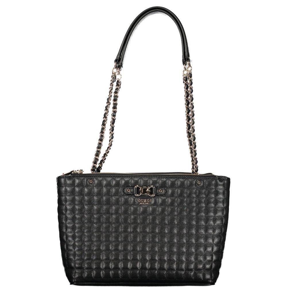 Γυναικεία Τσάντα Guess Jeans Nero Πολυουρεθάνη