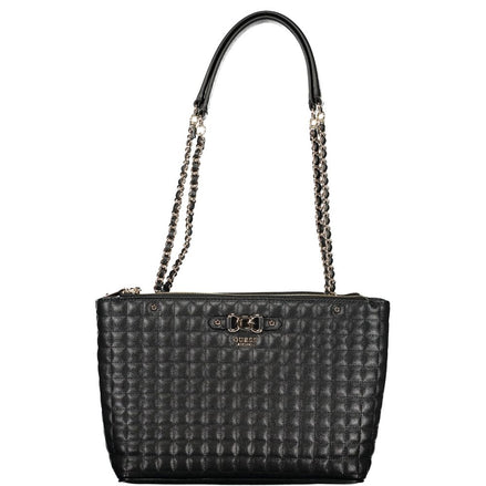 Γυναικεία Τσάντα Guess Jeans Nero Πολυουρεθάνη