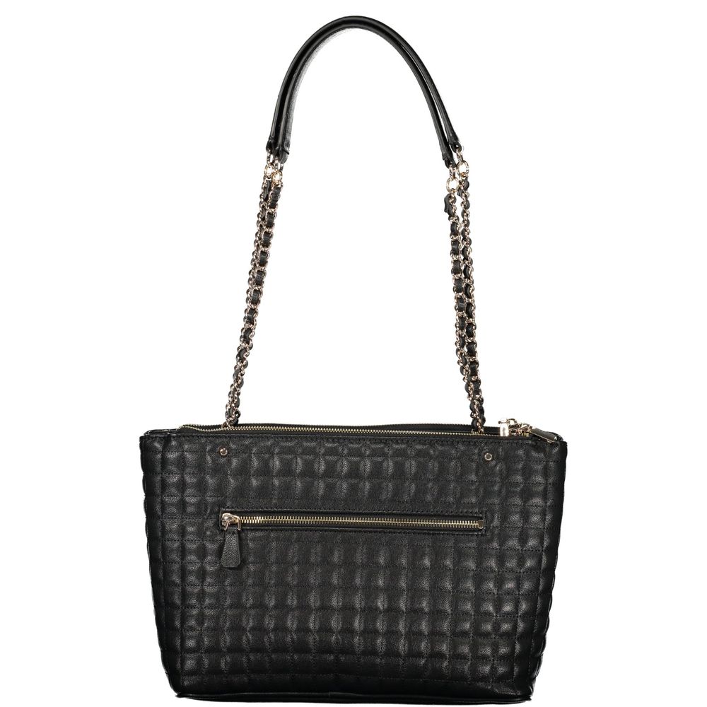 Γυναικεία Τσάντα Guess Jeans Nero Πολυουρεθάνη