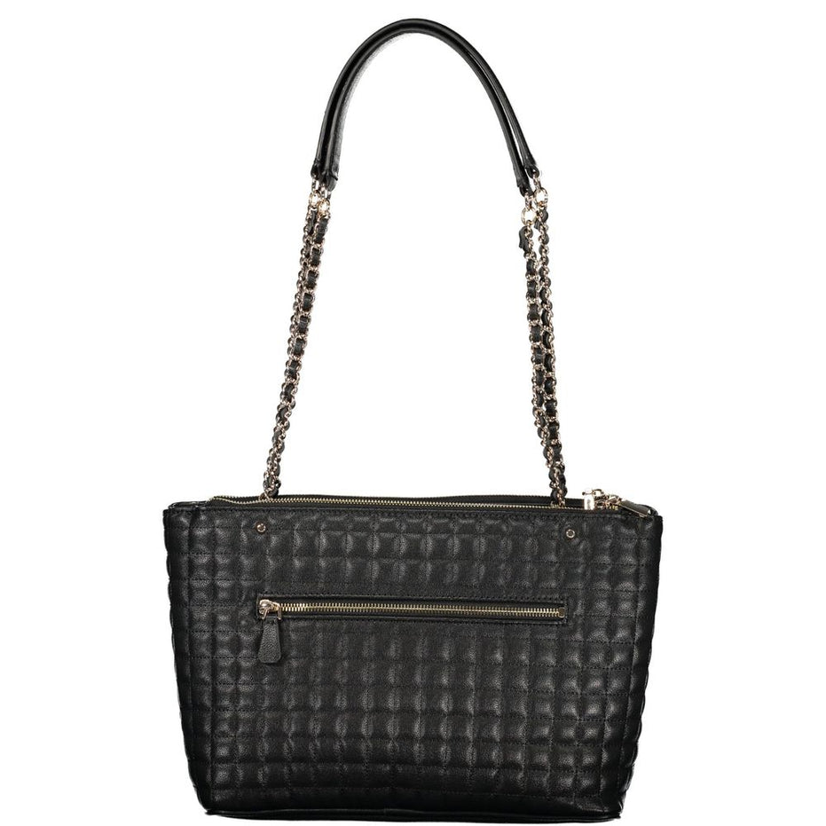 Γυναικεία Τσάντα Guess Jeans Nero Πολυουρεθάνη