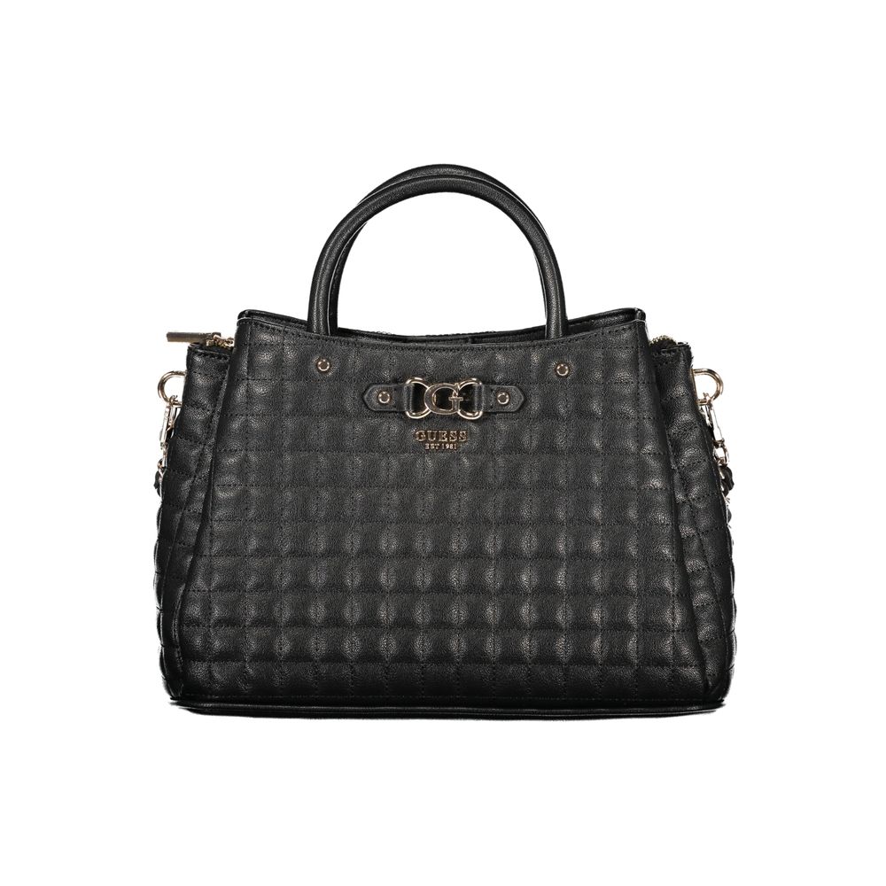 Guess Jeans Black Polyurethane Women Handbag