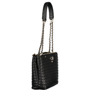 Guess Jeans Nero Poliuretano Women Handbag