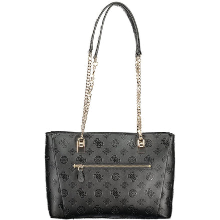 Γυναικεία Τσάντα Guess Jeans Nero Πολυουρεθάνη