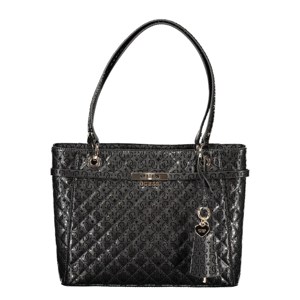 Γυναικεία τσάντα Guess από μαύρη πολυουρεθάνη