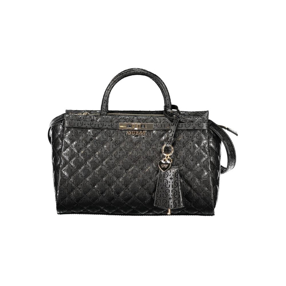 Γυναικεία τσάντα Guess από μαύρη πολυουρεθάνη