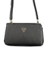 Guess Jeans Nero Poliuretano Female Shoulder Bag