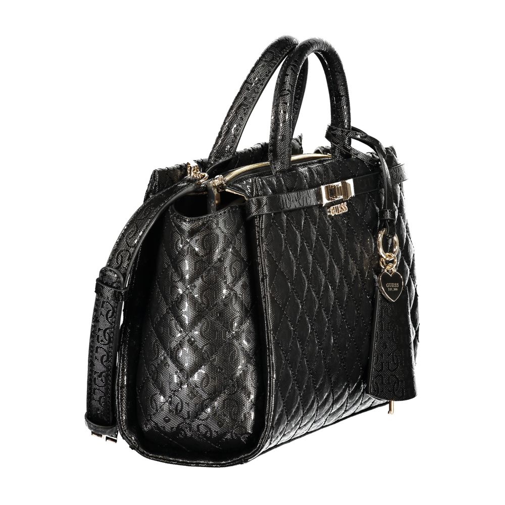 Γυναικεία τσάντα Guess από μαύρη πολυουρεθάνη