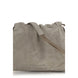 Brunello Cucinelli Gray Calf Leather Bos Taurus Clutch Bag