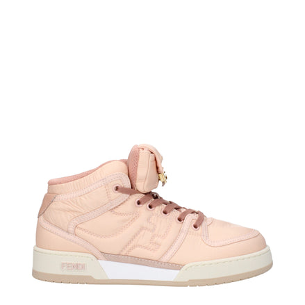 Ψηλά Sneakers Fendi από ροζ νάιλον
