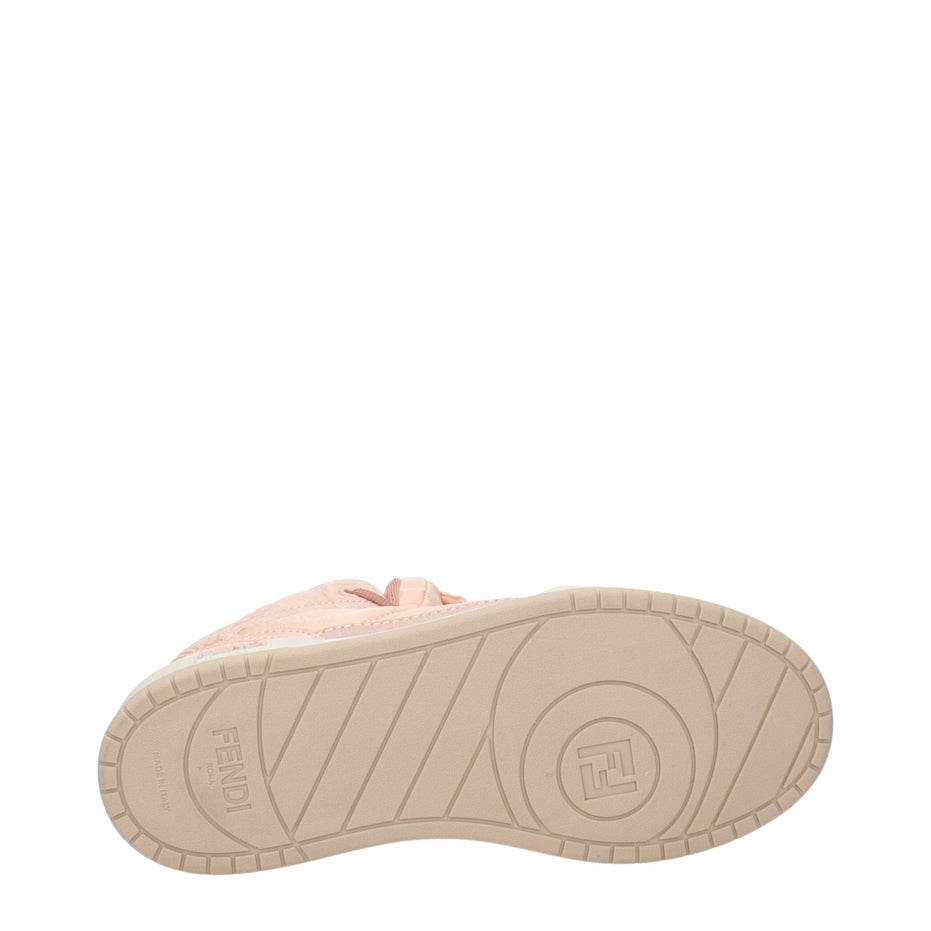 Ψηλά Sneakers Fendi από ροζ νάιλον