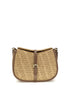 Etro Beige Raffia Shoulder Bag
