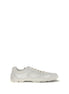 Prada White Fabric Low Top Sneakers