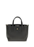 Burberry Black Calf Leather Bos Taurus Shoulder Bag