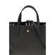 Burberry Black Calf Leather Bos Taurus Shoulder Bag