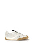 Valentino Garavani White Calf Leather Bos Taurus Athletic Sneakers