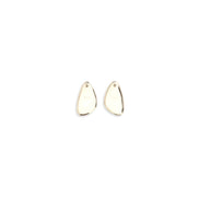 Self-Portrait Gold Brass Earrings