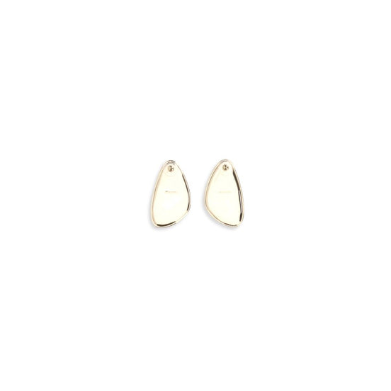 Self-Portrait Gold Brass Earrings