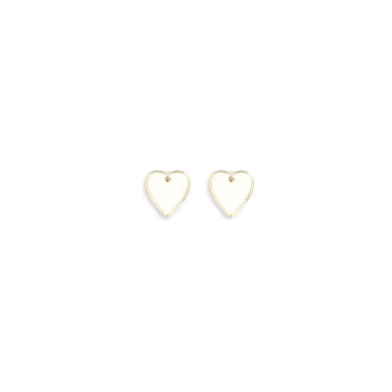 Self-Portrait Gold Brass Earrings