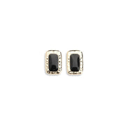 Self-Portrait Gold Brass Earrings