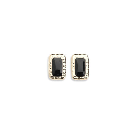 Self-Portrait Gold Brass Earrings