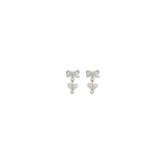 Self-Portrait Silver Brass Earrings