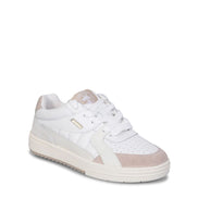 Palm Angels White Calfskin Athletic Sneakers