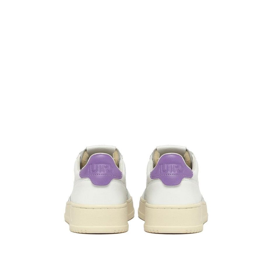 Autry White Leather Low Top Sneakers